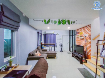 *****ทาวน์เฮ้าส์มือสองย่านปทุมธานี ม.บ้านพฤกษา แจ้งวัฒนะ-ราชพฤกษ์ #หลังมุม เนื้อที่กว้างขวางเกือบ 27 ตร.ว. ฟังก์ชัน 3 ห้องนอน 2 ห้องน้ำ 1 ที่จอดรถ บ้านพร้อมอยู่ แถมฟรี! 2 เครื่องปรับอากาศ บนทำเลเชื่อมต่อถ.ราชพฤกษ์, ถ.แจ้งวัฒนะ และทางด่วน "บางปะอิน-ปากเกร็ด"